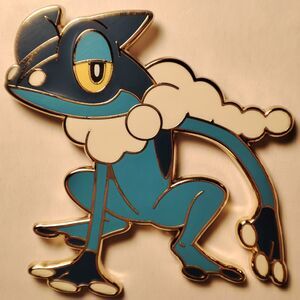 Pokemon Frogadier Enamel Pin Official Nintendo Collectible Lapel Badge Figure